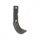 Talajmaró kés 220x40x8 mm H=89 mm d=10,5 mm jobb Calderoni