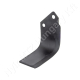 Talajmaró kés 180x80x7 mm H=135 mm d=14,5 mm bal Celli