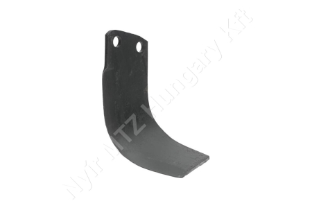 Talajmaró kés 200x80x6 mm H=96 mm d=15 mm jobb Eberhardt_136001