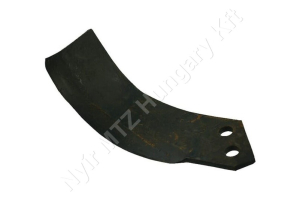 Talajmaró kés 163x50x6 mm H=92 mm d=10,5 mm bal Ferrari