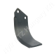 Talajmaró kés 205x80x7 mm H=130 mm d=13,5 mm bal Howard