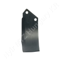 Talajmaró kés 205x80x7 mm H=130 mm d=13,5 mm bal Howard_136053