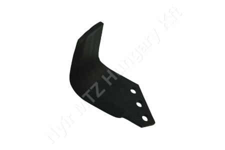 Talajmaró kés 140x60x6 mm H=80 mm d=9 mm bal Holder_136060