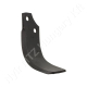 Talajmaró kés 194x60x6 mm H=115 mm d=12,5 mm jobb Maschio