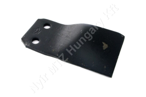 Talajmaró kés 185x80x8 mm H=46 mm d=14,5 mm jobb Maschio
