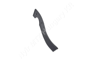 Talajmaró kés 200x40x4 mm H=75 mm d=9 mm bal Iseki