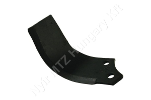 Talajmaró kés 210x80x7 mm H=130 mm d=14,5 mm bal Maschio