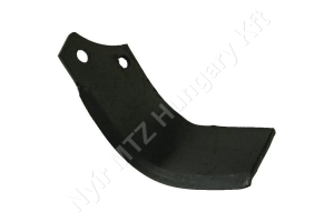 Talajmaró kés 192x80x7 mm H=135 mm d=14,5 mm jobb Maschio