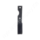 Talajmaró kés 60x40x8 mm H=265 mm bal Forigo Talajmaró kés 60x40x8 mm H=265 mm bal Forigo