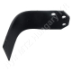 Talajmaró kés 187x80x7 mm H=82 mm d=12,5 mm bal Carraro Antonio