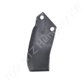 Talajmaró kés 204x80x8 mm H=141 mm d=14,5 mm jobb Pegoraro_136190