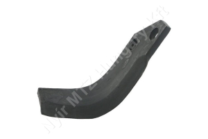 Talajmaró kés 115x40x6 mm H=56 mm d=10,5 mm bal BCS