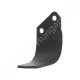 Talajmaró kés 163x80x7 mm H=135 mm d=14,5 mm bal Kuhn