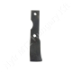 Talajmaró kés 248x40x8 mm H=100 mm d=12,5 mm bal Kuhn Talajmaró kés 248x40x8 mm H=100 mm d=12,5 mm bal Kuhn