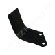 Talajmaró kés 195x80x8 mm H=120 mm d=14,5 mm bal Sicma