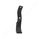 Talajmaró kés 300x40x8 mm H=95 mm d=11,5 mm jobb Howard