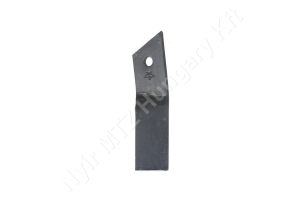 Talajmaró kés 250x60x12 mm H=0 mm d=16,5 mm bal Howard