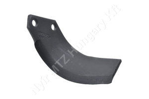 Talajmaró kés 195x80x8 mm H=134 mm d=14,5 mm jobb Celli