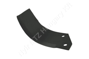 Talajmaró kés 190x70x7 mm H=113 mm d=12,5 mm bal Sovema