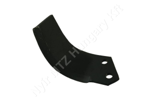 Talajmaró kés 205x80x8 mm H=113 mm d=14,5 mm bal Sovema