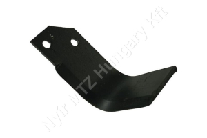 Talajmaró kés 175x70x7 mm H=109 mm d=12,5 mm jobb Sovema