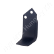 Talajmaró kés 220x90x8 mm H=135 mm d=16,5 mm bal Howard