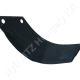 Talajmaró kés 205x80x6 mm H=130 mm d=11,5 mm jobb Howard