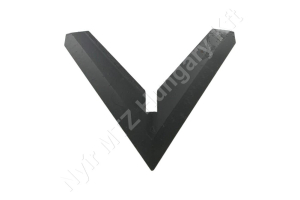 Lúdtalpkapa szár nélkül 220 mm erősített Hardox®