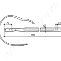 Lehúzólemez 930x45 mm Claas_142449 Lehúzólemez 930x45 mm Claas_142449