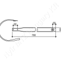 Lehúzólemez 780x53 mm Krone_142429 Lehúzólemez 780x53 mm Krone_142429