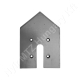 Kopócsúcs 350x240x12 mm lapos Lemken