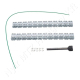 Kapocskészlet bálázó hevederhez Easyfix EcoEFEK62-SS Kapocskészlet bálázó hevederhez Easyfix EcoEFEK62-SS