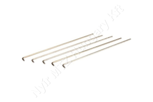 Kapocskézlet bálázó hevederhez 220 mm D=3,2 mm (5 db)