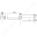 Rendfelszedő fog 225x102 mm d=38 mm s=7 mm Fortschritt_142617 Rendfelszedő fog 225x102 mm d=38 mm s=7 mm Fortschritt_142617