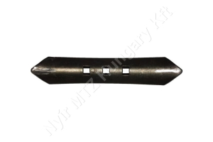 Rugóskapa lándzsa 290x60x10 mm ívelt Köckerling