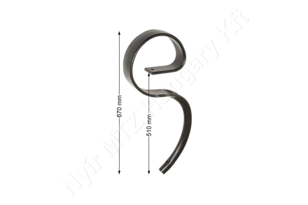 Rugóskapa 670x65x12 mm Samson_139122 Rugóskapa 670x65x12 mm Samson_139122