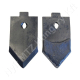 Kopócsúcs 240x120x10 mm hegesztett lapos Kerner Kopócsúcs 240x120x10 mm hegesztett lapos Kerner