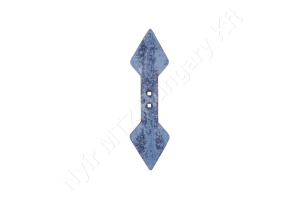 Duplaszív kapa 440x135x19 mm 45 mm furattáv ívelt