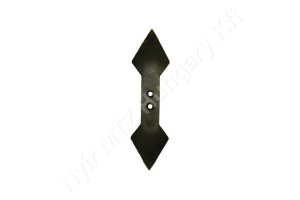Duplaszív kapa 440x135x17 mm 45 mm furattáv ívelt