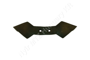 Duplaszív kapa 440x135x17 mm 70 mm furattáv ívelt