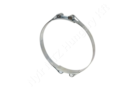 Tömlőbilincs dupla pánttal 210-220 mm horganyzott DIN912 csavar_143786