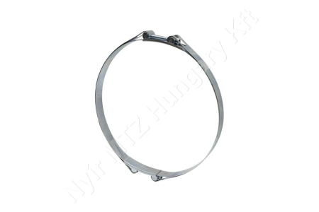 Tömlőbilincs dupla pánttal 290-305 mm horganyzott DIN912 csavar_143794
