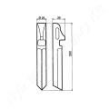 Forgóborona fog L=260 mm Krone_138274 Forgóborona fog L=260 mm Krone_138274