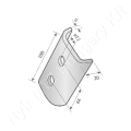 Csavar védőburkolat L=100 mm Maschio / Terranova_138249 Csavar védőburkolat L=100 mm Maschio / Terranova_138249