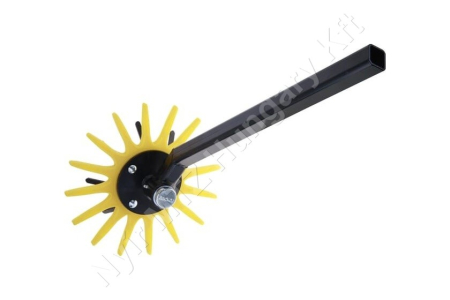 Ujjas gyomláló 370 mm közepes bal sárga_137681