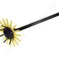 Ujjas gyomláló 370 mm közepes bal sárga_137681