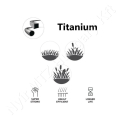 Fűkasza damil 3.5 mm szögletes 30 m Titanium Power_143660