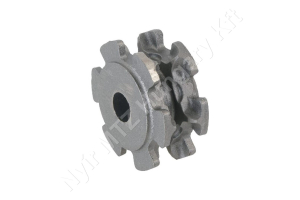 Lánckerék 125×60 mm d=15 mm z=6 nyitott
