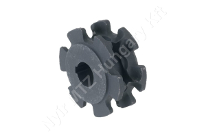 Lánckerék 125×60 mm d=35 mm z=6 nyitott