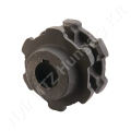 Lánckerék 127x75 mm d=40 mm z=6 nyitott_142309